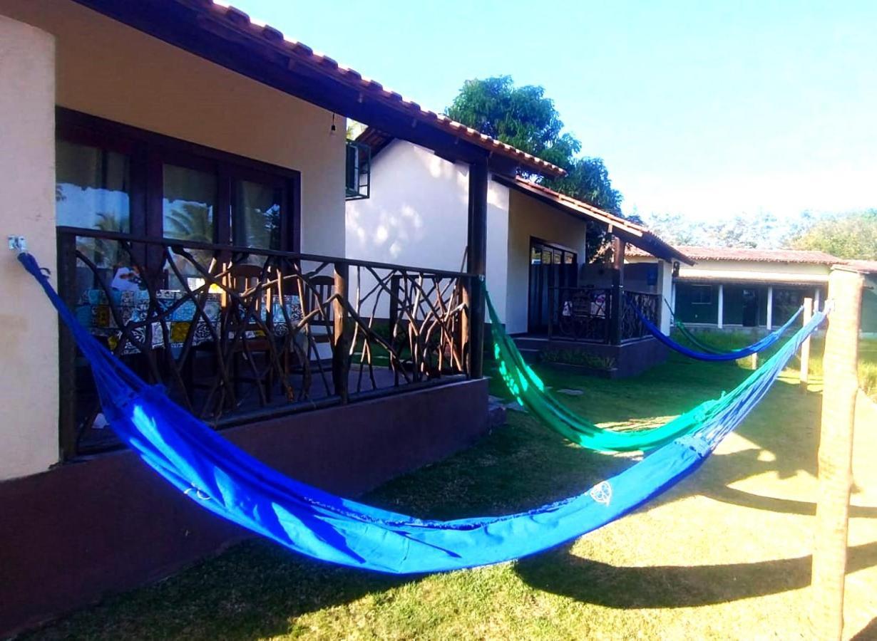 Paraiso Da Falesia Em Cumuruxatiba Com Vista Excepcional Para O Mar Villa Exteriör bild